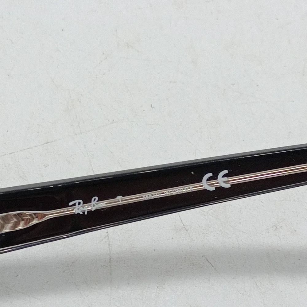 Ray-Ban RB5092 2034 Black Clear Rectangular 52-15-135 Full Rim Frames Only 51